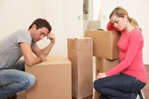 Eco-friendly moving process with careful packing in Greenwich